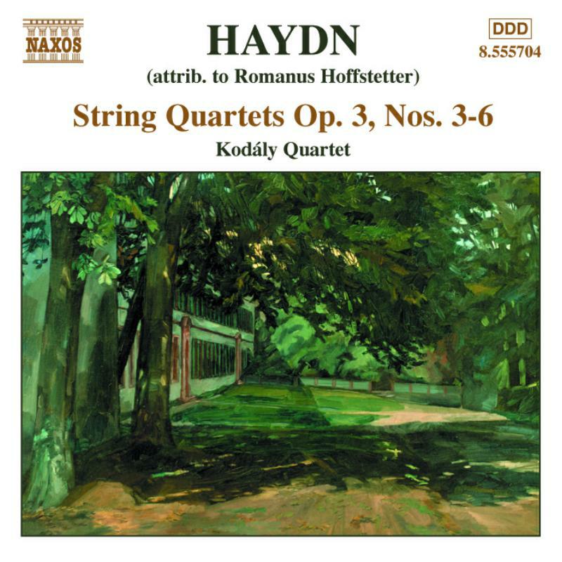 Kodaly 4Tet - HAYDN: String Quartets Op. 3, Nos. 3 - 6 - 8555704