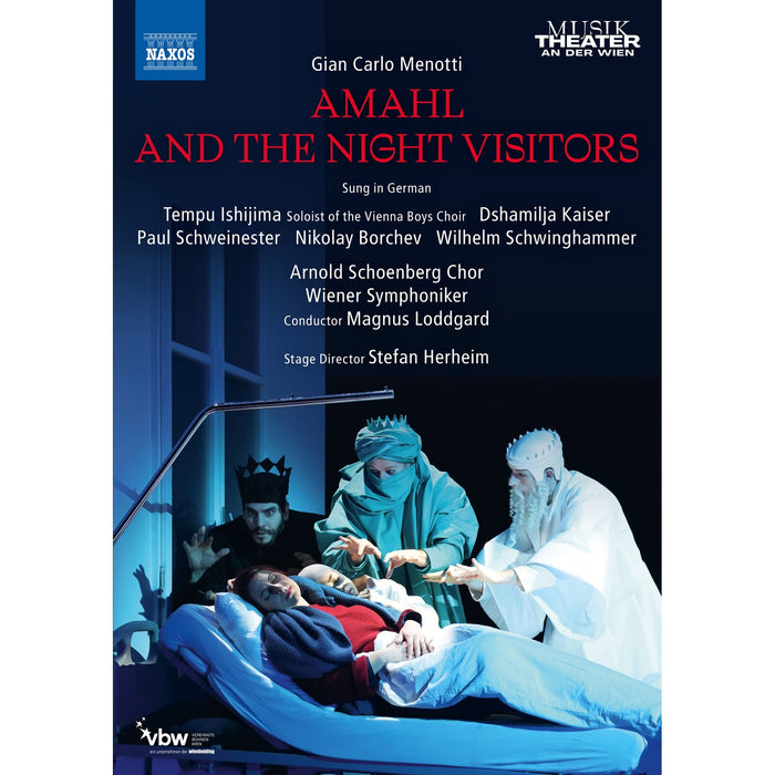 Arnold Schoenberg Chor; Wiener Symphoniker; Stefan Herheim; Tempu Ishijima; Soloists of the Vienna Boys Choir; Dshamilja Kaiser; Paul Schweinester; Nikolay Borchev; Wilhelm Schwinghammer; Magnus Loddgard - Gian Carlo Menotti: Amahl and the Night Visitors - 2110763