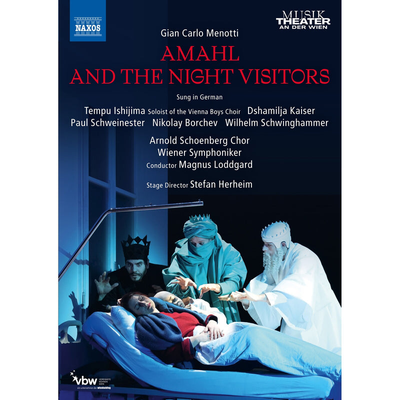 Arnold Schoenberg Chor; Wiener Symphoniker; Stefan Herheim; Tempu Ishijima; Soloists of the Vienna Boys Choir; Dshamilja Kaiser; Paul Schweinester; Nikolay Borchev; Wilhelm Schwinghammer; Magnus Loddgard - Gian Carlo Menotti: Amahl and the Night Visitors - 2110763