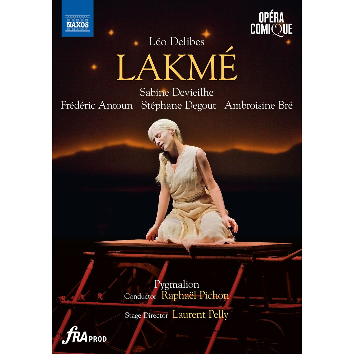 Sabine Devieilhe; Frederic Antoun; Stephane Degout; Ambroisine Bre; Philippe Estephe; Elisabeth Boudreault; Marielou Jacquard; Mireille Delunsch; Francois Rougier; Orchestra and Choir Pygmalion; Raphael Pichon - Leo Delibes: Lakme - 2110765