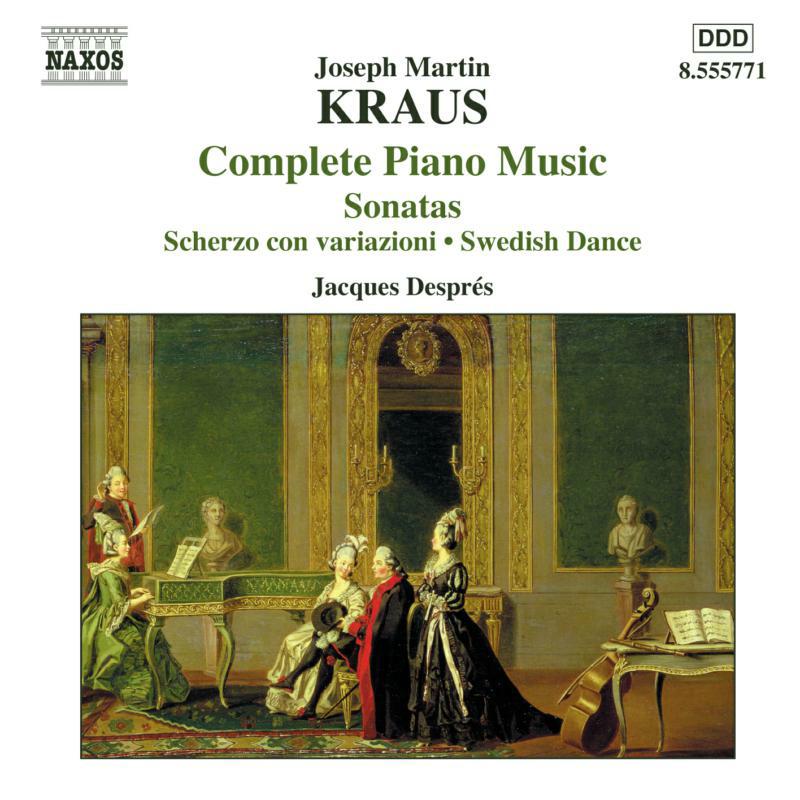 Despres - KRAUS: Piano Music - 8555771