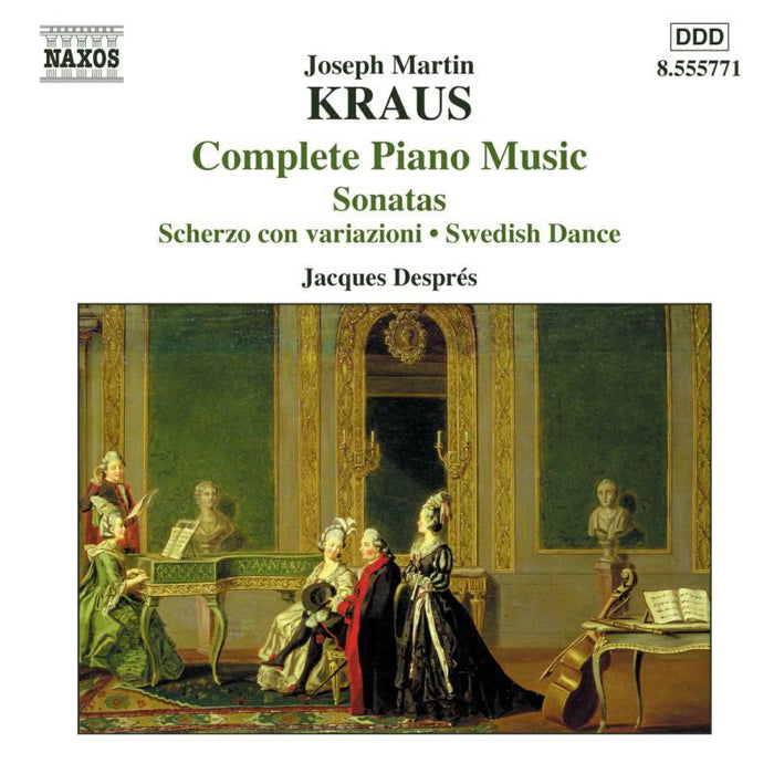 Despres - KRAUS: Piano Music - 8555771