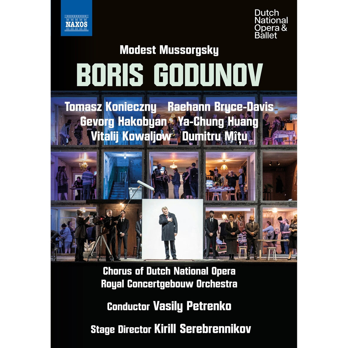 Tomasz Konieczny; David van Laar; Inna Demenkova; Polly Leech; Ya-Chung Huang; Jasurbek Khaydarov; Vitalij Kowaljow; Dumitru Mitu; Raehann Bryce-Davis; Gevorg Hakobyan; Shenyang; Steven van der Linden; Eva Kroon; Odin Lund Biron; Roger Smeets; Chorus of Dutch National Opera; Edvard Ananian-Cooper; N - Modest Mussorgsky: Boris Godunov - 2110784