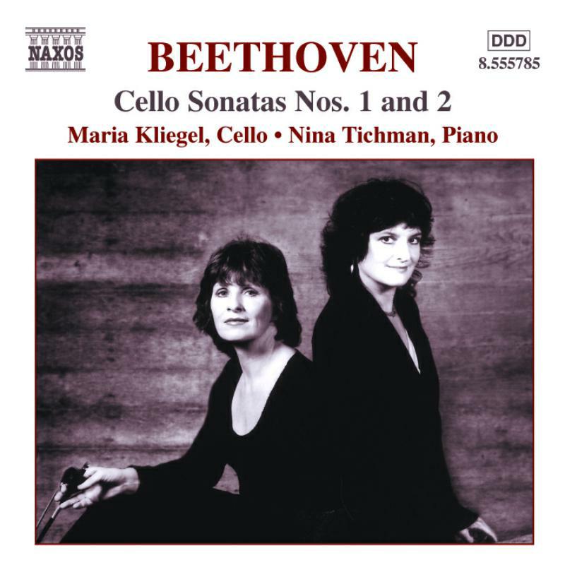 Kliegel:Tichmann - BEETHOVEN: Cello Sonatas Nos. 1 and 2, Op. 5 / 7 Variations, WoO 46 - 8555785