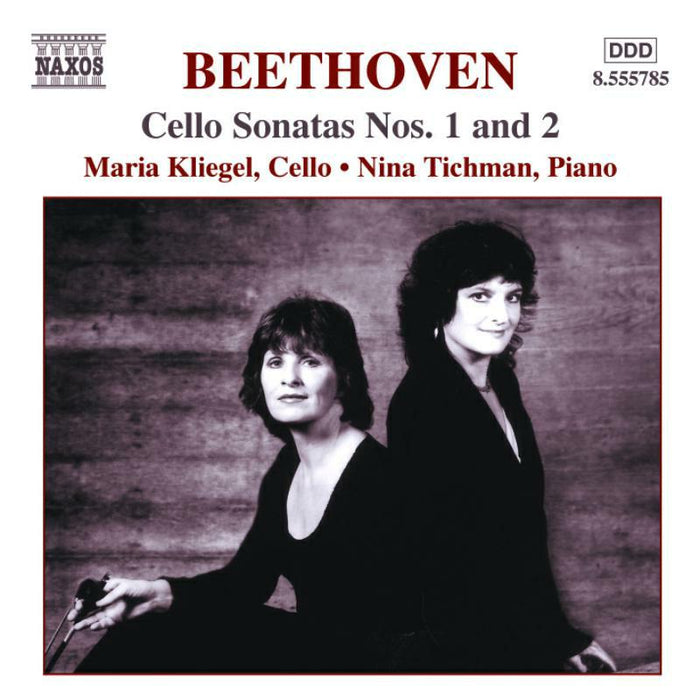 Kliegel:Tichmann - BEETHOVEN: Cello Sonatas Nos. 1 and 2, Op. 5 / 7 Variations, WoO 46 - 8555785