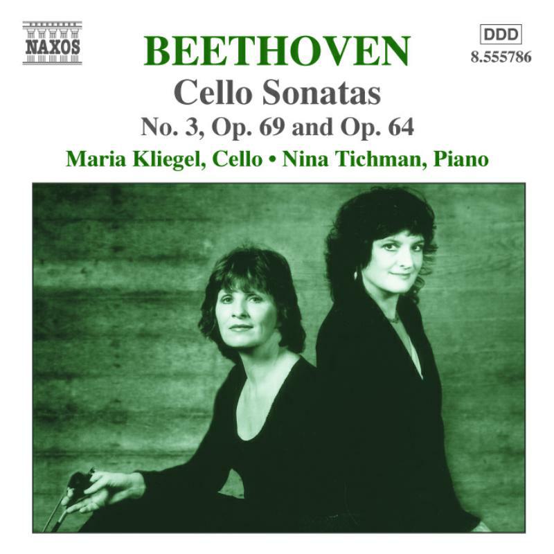 Kliegel:Tichmann - BEETHOVEN: Cello Sonatas No. 3, Op. 69 and Op. 64 - 8555786