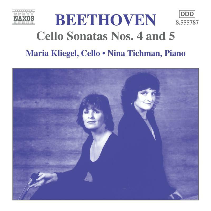 Kliegel:Tichmann - BEETHOVEN: Cello Sonatas Nos. 4 and 5, Op. 102 - 8555787
