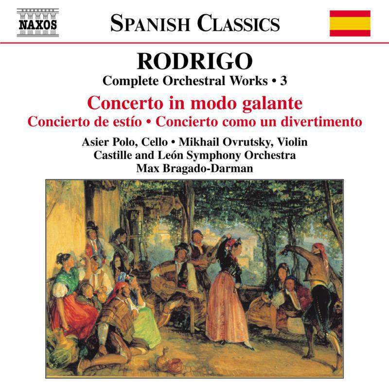 Soloists:Castille Leon So - RODRIGO: Concierto in Modo Galante / Concierto de Estio - 8555840