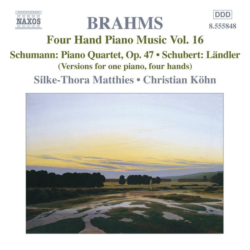 Matthies:Kohn - BRAHMS: Four-Hand Piano Music, Vol. 16 - 8555848