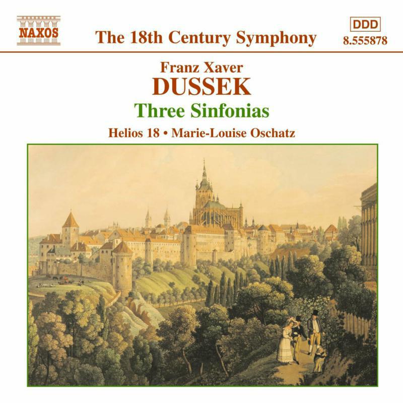 Helios 18:Oschatz - DUSSEK: Three Sinfonias - 8555878