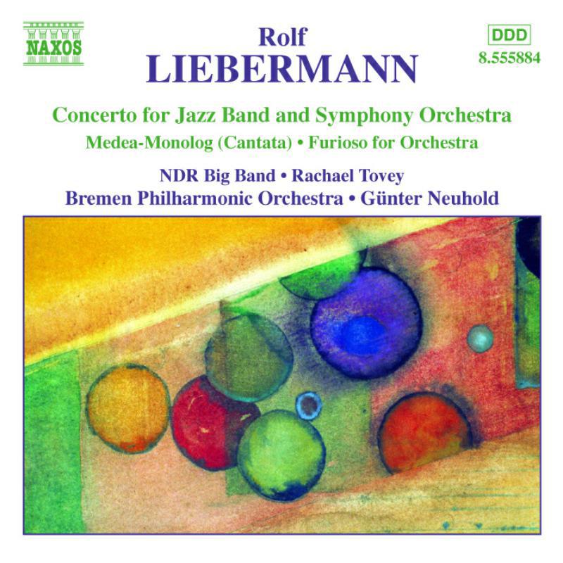 Various - LIEBERMANN: Concerto for Jazz Band / Furioso / Medea-Monolog - 8555884