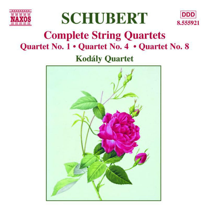 Kodaly 4Tet - SCHUBERT: String Quartets Nos. 1, 4 and 8 - 8555921