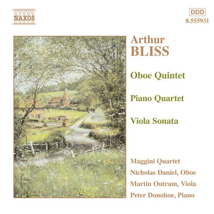 Soloists:Maggini 4Tet - BLISS: Oboe Quintet / Piano Quartet / Viola Sonata - 8555931