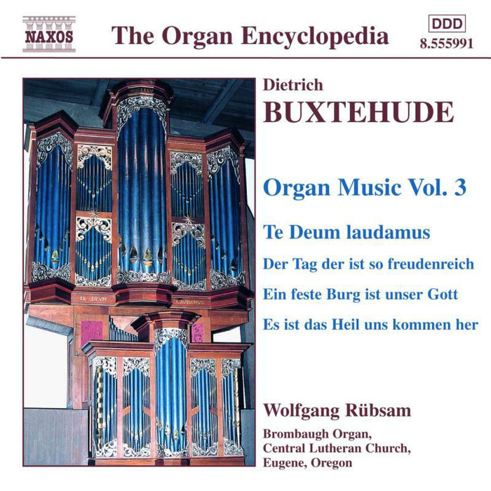 Wolfgang Rubsam - BUXTEHUDE: Organ Music, Vol. 3 - 8555991