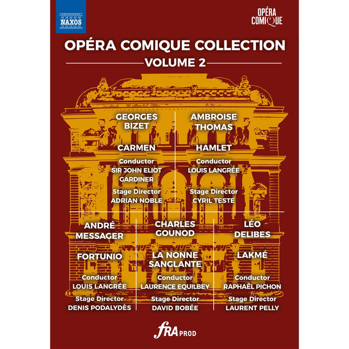 Anne Caterina Antonacci; Andrew Richards; Anne-Catherine-Gillet; Maitrise des Hauts-de-Seine; Monteverdi Choir; Orchestre Revolutionnaire et Romantique; Adrian Noble; Stephane Degout; Sabine Devielhe; Laurent Alvaro; Les elements; Orchestre des Champs-Elysees; Cyril Teste; Cyrille Dubois; Franck Leg - Opera Comique Collection, Vol. 2 - 2106002