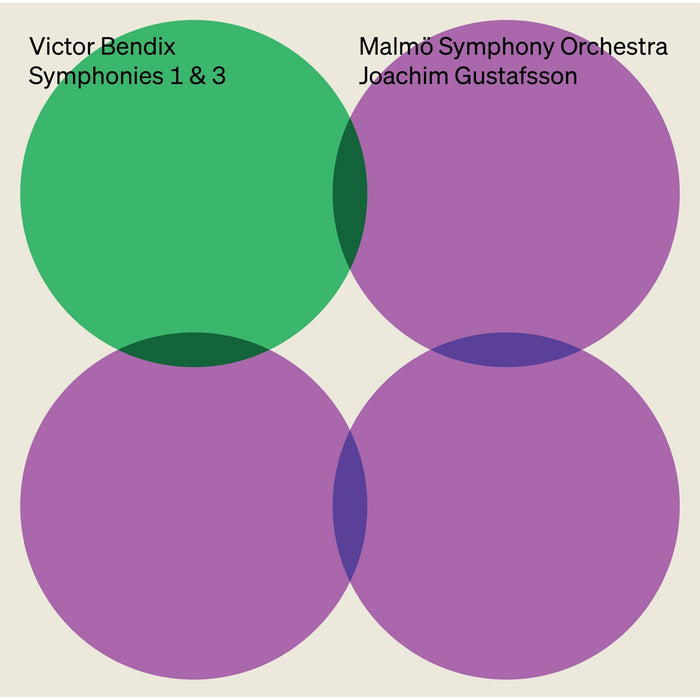 Malmo Symphony Orchestra; Joachim Gustafsson - Victor Bendix: Symphonies 1 & 3 - 8224742
