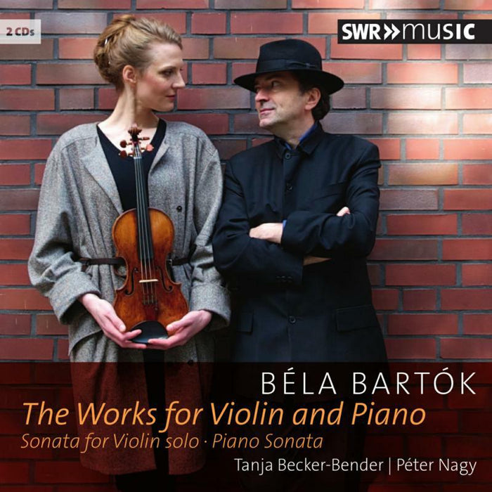 Becker-Bender/Nagy - Bartok: Violin Piano Works - SWR19003CD