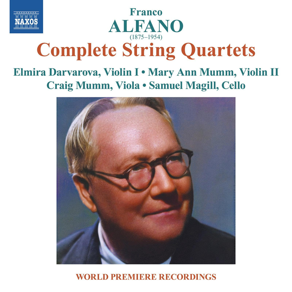 Elmira Darvarova; Mary Ann Mumm; Craig Mumm; Samuel Magill - Franco Alfano: Complete String Quartets - 8579042