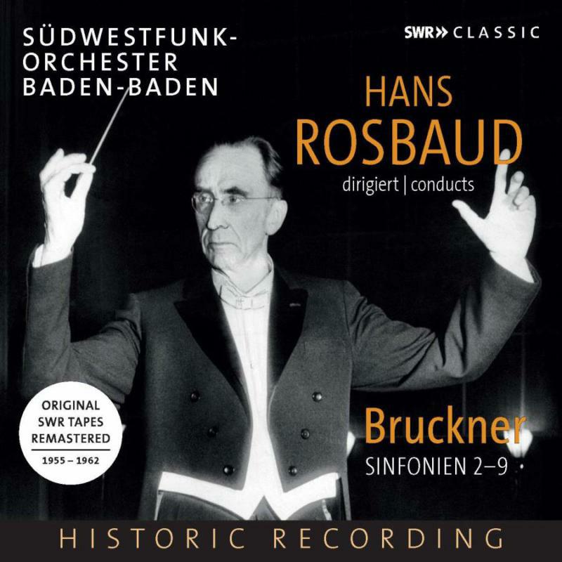 Swf So Baden-Baden/Rosbaud - Hans Rosbaud conducts Bruckner's Symphonies Nos. 2?9 - SWR19043CD