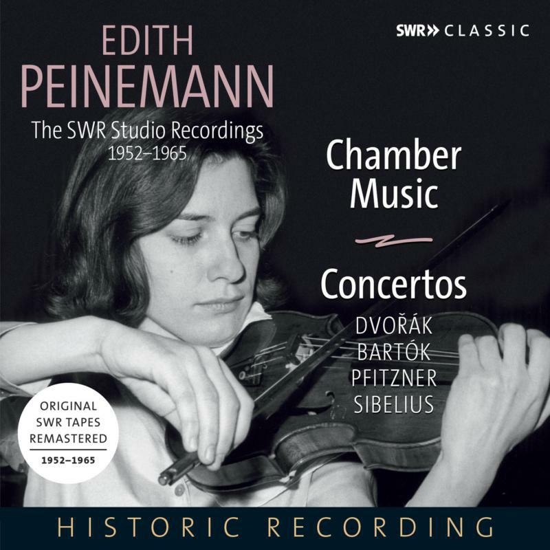 Edith Peinemann - Edith Peinemann: The SWR Studio Recordings 1952-1965 (Chamber Music, Concertos) - SWR19074