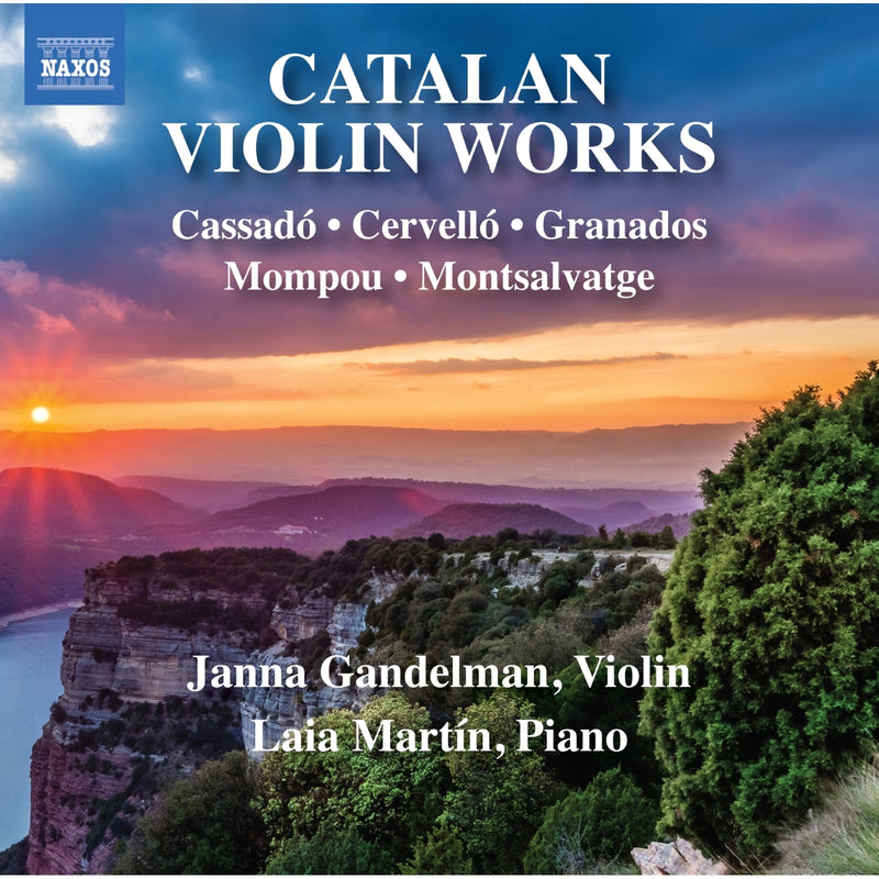 Janna Gandelman; Laia Martin - Catalan Violin Works by Gaspar Cassado; Jordi Cervello; Enrique Granados; Federico Mompou; Xavier Montsalvatge - 8579096