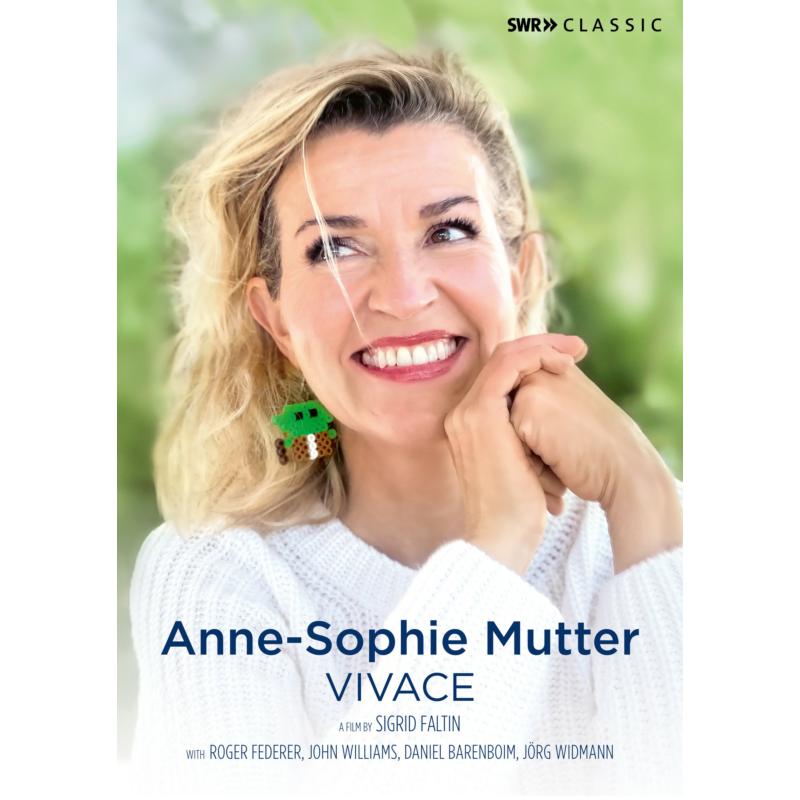 Anne-Sophie Mutter; Roger Federer; John Williams; Daniel Barenboim; Andre Previn; Jorg Widmann; Lambert Orkis; Steve Cohen - Anne-Sophie Mutter - Vivace - SWR19132DVD