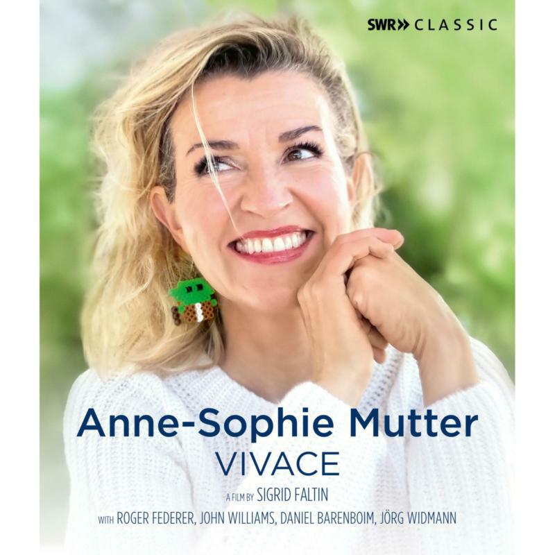 Anne-Sophie Mutter; Roger Federer; John Williams; Daniel Barenboim; Andre Previn; Jorg Widmann; Lambert Orkis; Steve Cohen - Anne-Sophie Mutter - Vivace - SWR19133BD