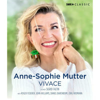Anne-Sophie Mutter; Roger Federer; John Williams; Daniel Barenboim; Andre Previn; Jorg Widmann; Lambert Orkis; Steve Cohen - Anne-Sophie Mutter - Vivace - SWR19133BD