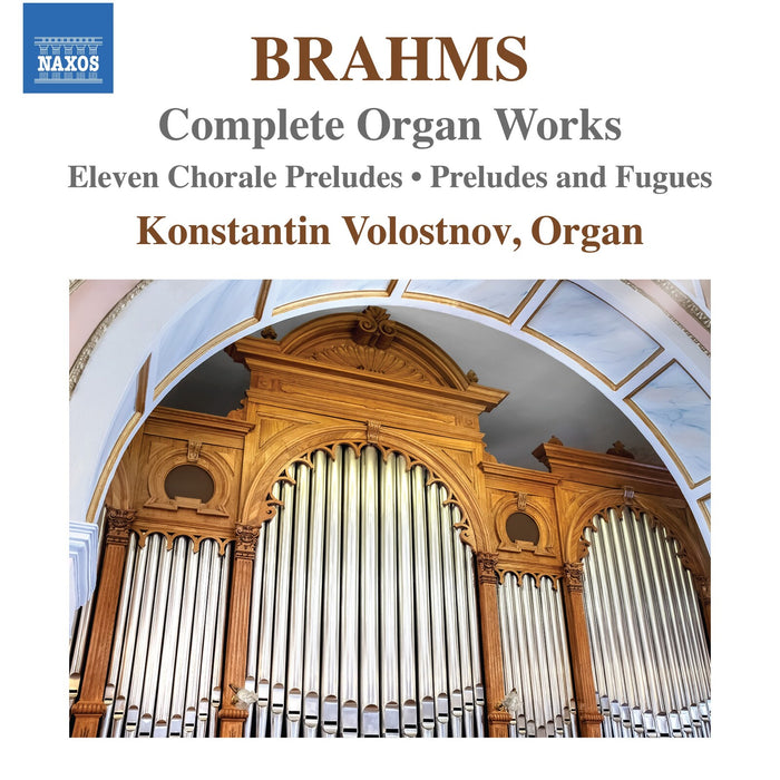 Konstantin Volostnov - Johannes Brahms: Complete Organ Works; Eleven Chorale Preludes; Preludes and Fugues - 8579147