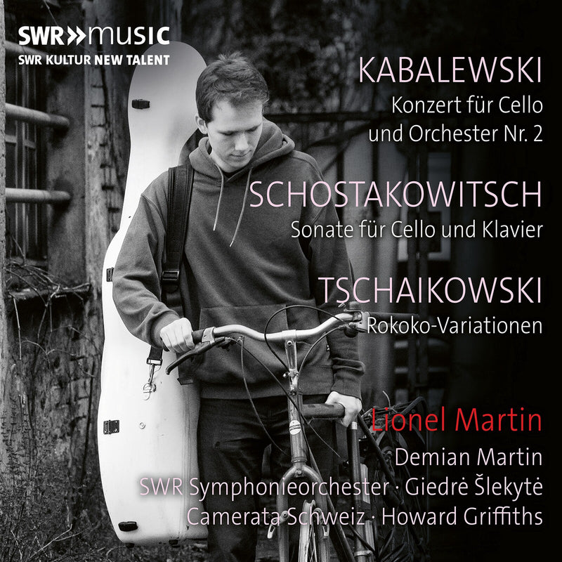 Lionel Martin; Demian Martin; SWR Symphonieorchester; Camerata Schweiz; Giedre Slekyte; Howard Griffiths - SWR Kultur New Talent - Lionel Martin - SWR19159CD