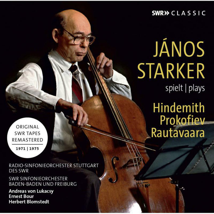 Various - János Starker plays Cello Concertos by Hindemith, Prokofiev, Rautavaara - SWR19418CD