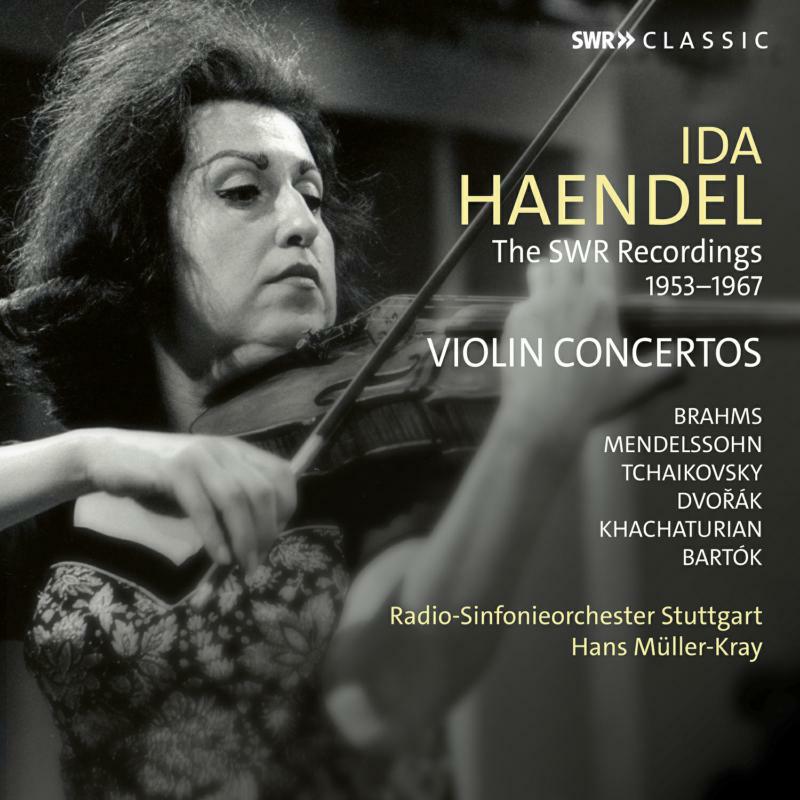 Ida Haendel - Ida Haendel plays violin concertos (The SWR Recordings 1953 - 1967) - SWR19427CD