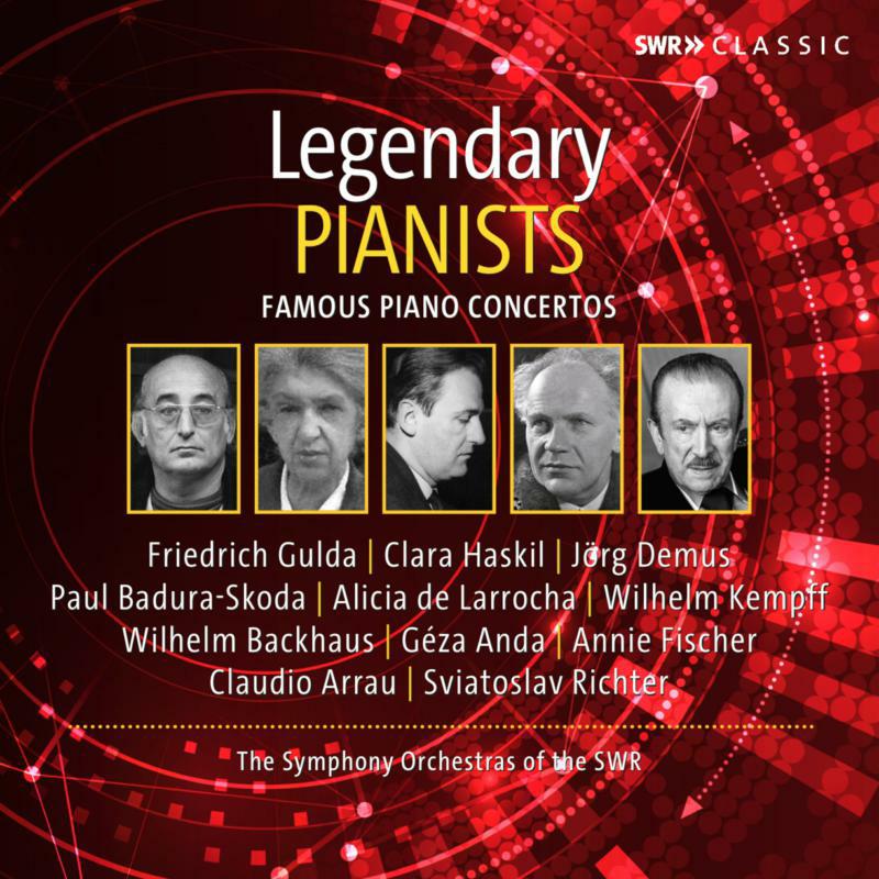 VARIOUS ARTISTS - Legendary Pianists - Famous Piano Concertos - SWR19433CD