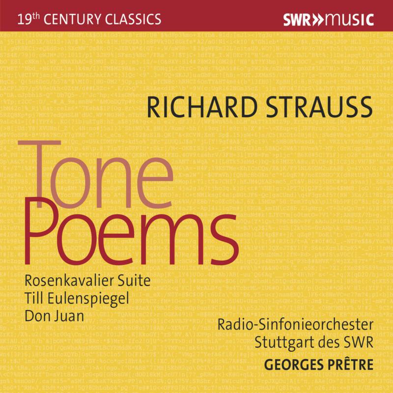 Rso Stuttgart/Pretre - SWR Century Classics: Richard Straus - Tone Poems - SWR19502CD