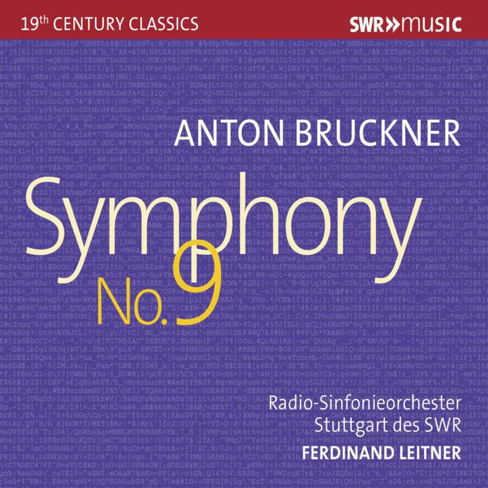 Various - Anton Bruckner: Symphony No. 9 - SWR19512CD