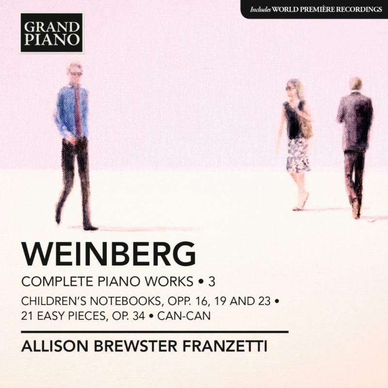 Allison Brewster Franzetti - Weinberg: Piano Works Vol. 3 - GP610