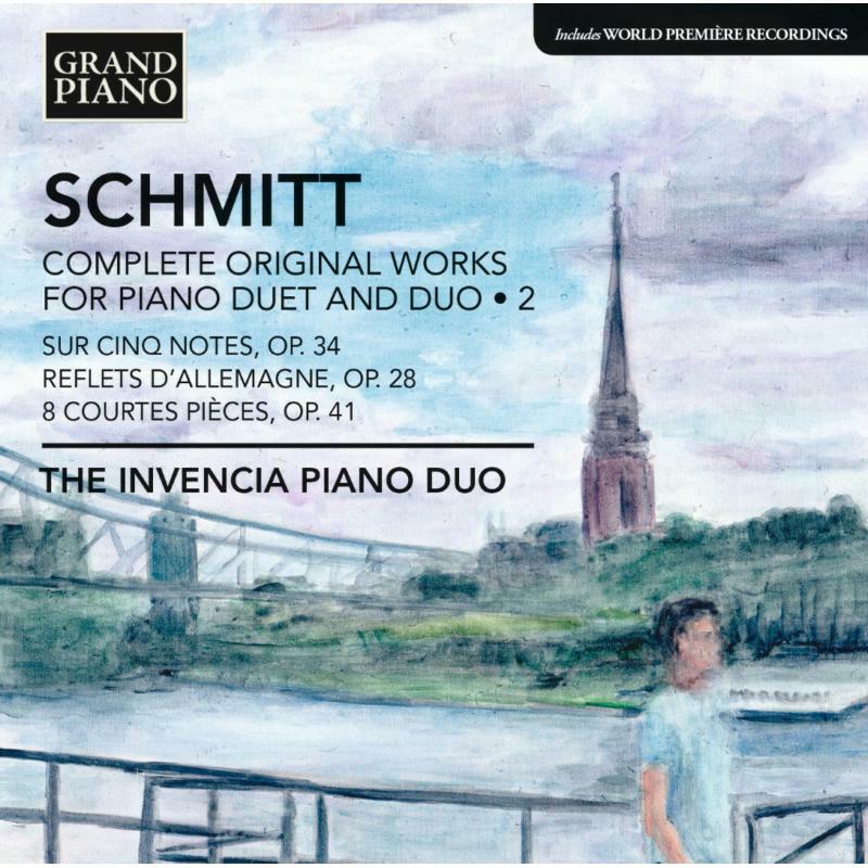 Kasparov:Lutsyshyn - Schmitt: Complete Works For Piano Duet - GP622