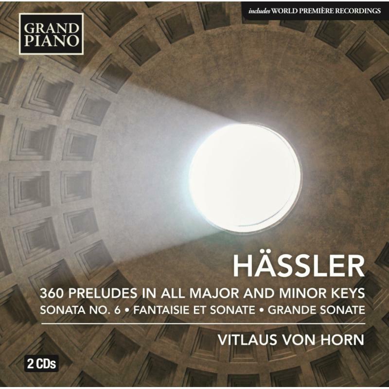 Vitlaus Von Horn - Johann Wilhelm Hässler: 360 Preludes in all Majoy and Minor Keys - GP686-87