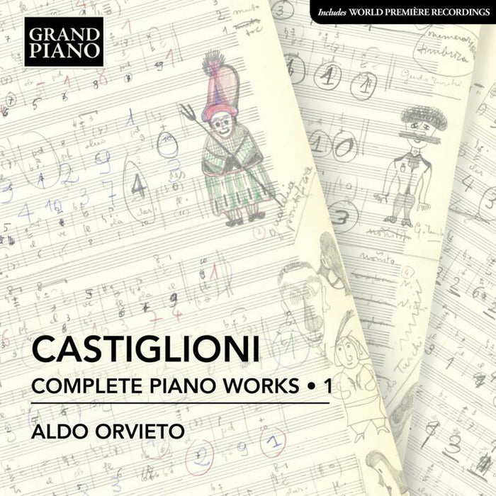 Aldo Orvieto - Niccolò Castiglioni: Complete Piano Works, Vol. 1 - GP862