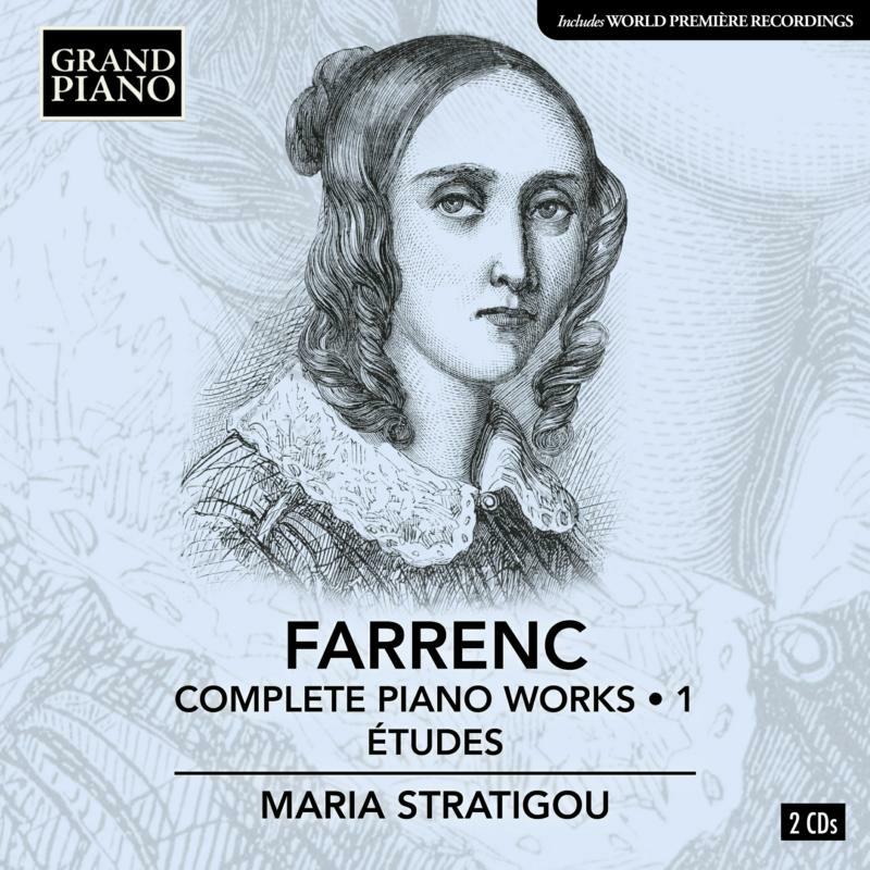 Maria Stratigou - Louise Farrenc: Complete Piano Works, Vol. 1; Études - GP912-13