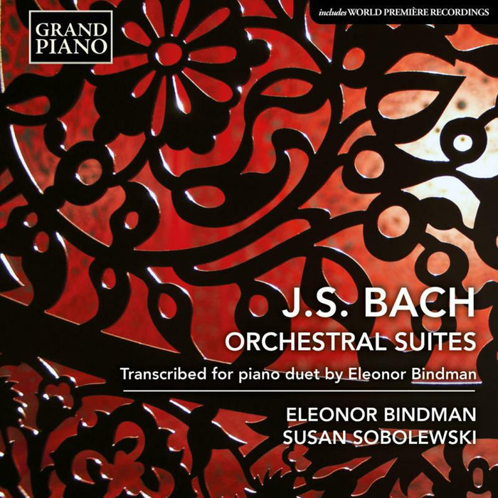 Eleonor Bindman; Susan Sobolewski - Johann Sebastian Bach: Orchestral Suites Nos. 1-4 (Transcribed for piano duet by Eleonor Bindman) - GP915