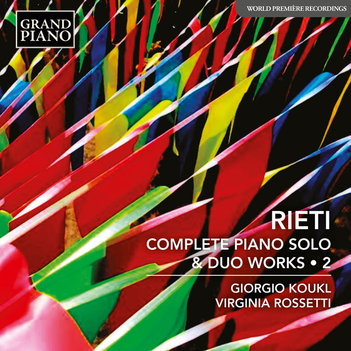 Giorgio Koukl; Virginia Rossetti - Vittorio Rieti: Complete Piano Solo & Duo Works, Vol. 2 - GP938