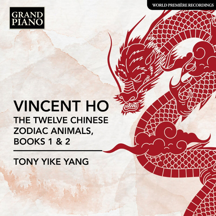 Tony Yike Yang - Vincent Ho: The Twelve Chinese Zodiac Animals, Books 1 & 2 - GP960