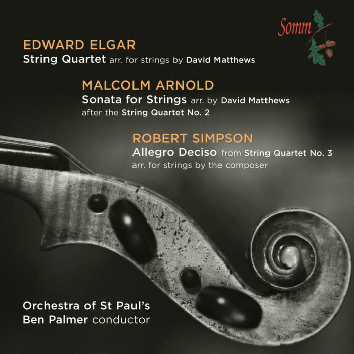 Orchestra Of St Pauls/Palmer - Elgar/Arnold/Simpson - SOMMCD0145
