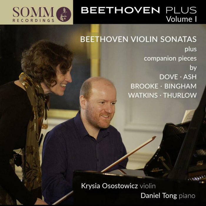 Osostowicz/Tong - Ludwig van Beethoven: Violin Sonatas - Plus Vol. 1 - SOMMCD0181-2