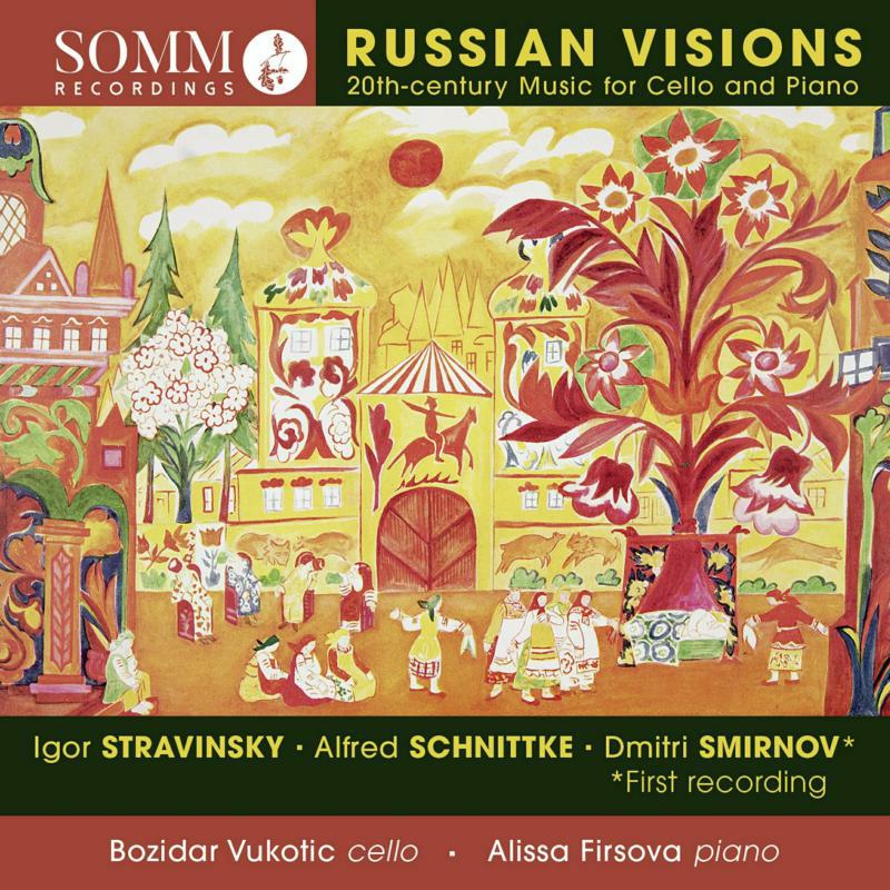 Vukotic/Firsova - Russian Visions: 20th-century Music for Cello and Piano - SOMMCD0606