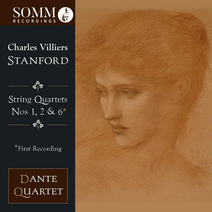 Dante Quartet - Charles Villiers Stanford: String Quartets Nos. 1, 2 & 6* (*first recording) - SOMMCD0607