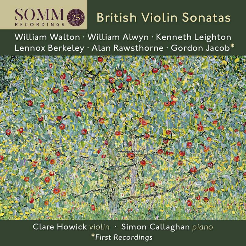 Howick/Callaghan - British Violin Sonatas - SOMMCD0610