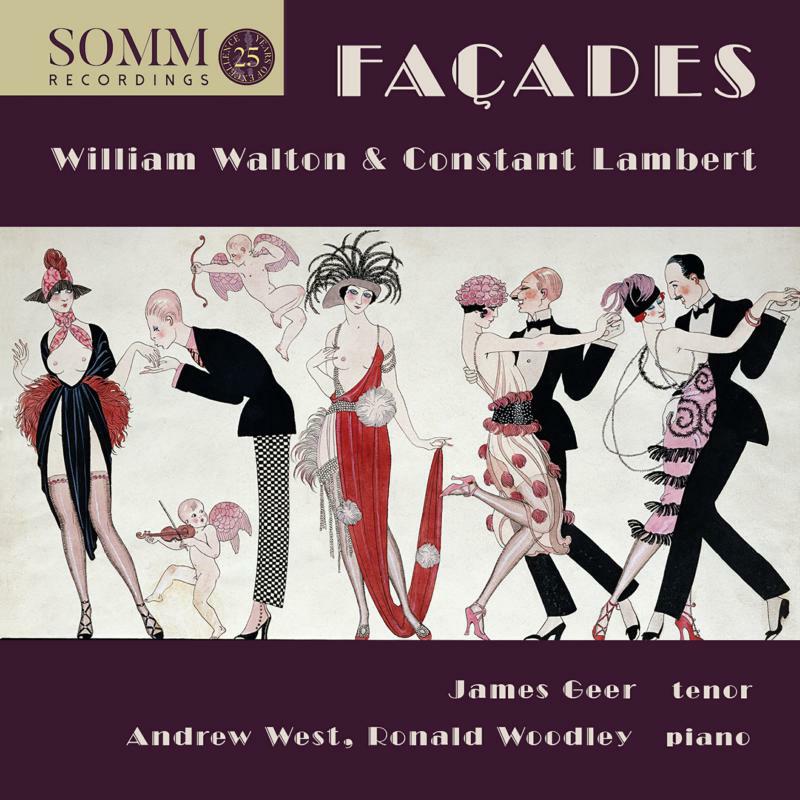Woodley/Geer/West - William Walton & Constant Lambert: Façades - SOMMCD0614