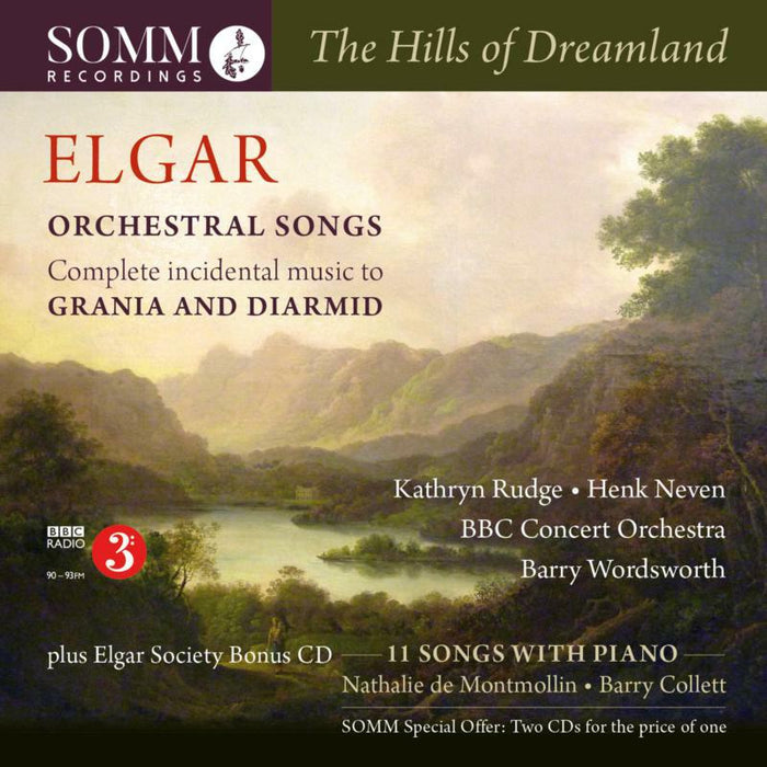 Various - Edward Elgar: The Hills of Dreamland - Orchestral Songs: Complete incidental music to Grania and Diarmid - SOMMCD271-2